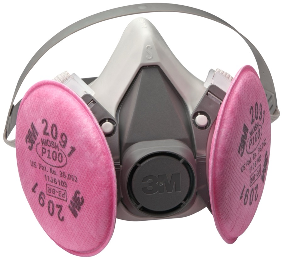 3M P100 Half-Mask Respirator